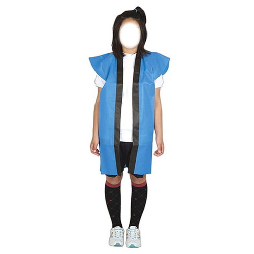 ARTEC ロングハッピ不織布 桃 S(ハチマキ付) ATC1171(代引不可)