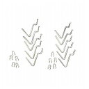 ARTEC 有孔パネル専用フックL字型(10個組) ATC42293(代引不可)【メール便配送】【送料無料】