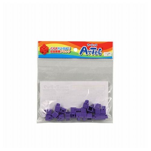 ARTEC Artecブロック ミニ四角 20P 紫 ATC77832(代引不可)