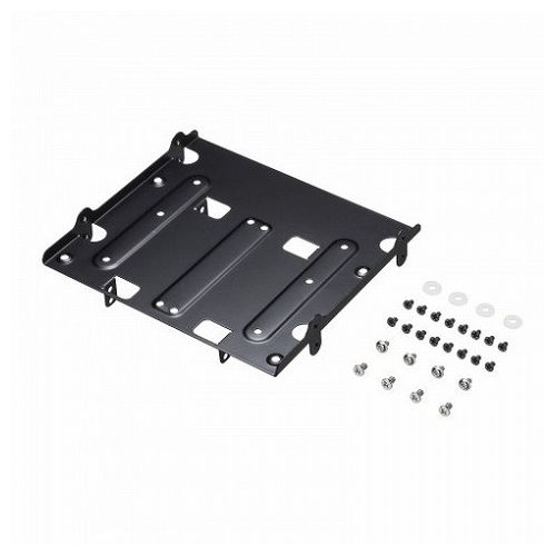 【商品説明】●5インチベイに2.5インチSSD/HDDを四台(※9.5mm厚のドライブを取り付ける場合最大3台)、または2.5インチSSD/HDDを二台(※9.5mm厚のドライブを取り付ける場合最大1台)と3.5インチHDDを一台取り付けで...