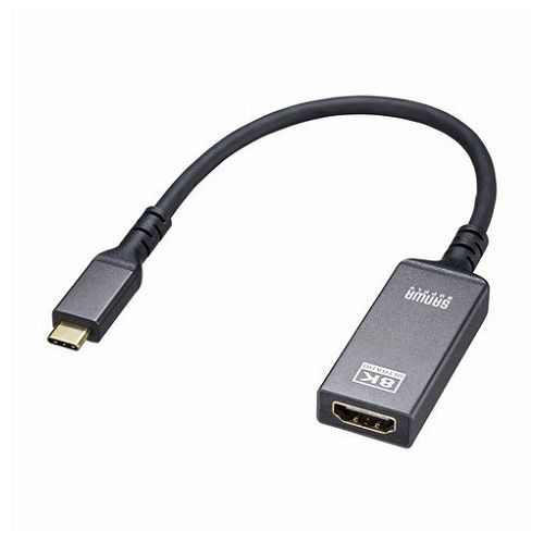 TTvC USB Type C-HDMIϊA_v^(8K/60Hz/HDRΉ) AD-ALCHDR03(s)yz