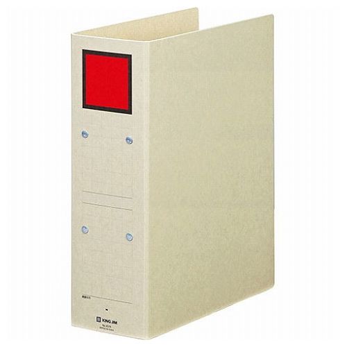 KING JIM キングジム 保存ファイル A4S 赤 KJ-4378(代引不可)
