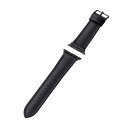 エレコム Apple Watch用ハイブリッドレザーバンド (41/40/38mm) AW-41BDLHVBK(代引不可)【メール便配送】【送料無料】(2)