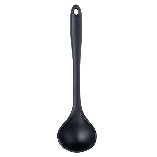 Ladles - 佐藤金属興業 SALUS シリコンブラック レードル SALUS205818(代引不可)【メール便配送】【送料無料】