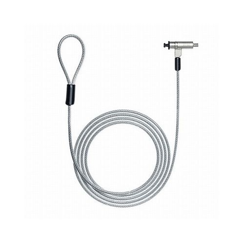 サンワサプライ スロット標準&nano対応セキュリティワイヤー(シリンダ錠) SL-91(代引不可)【メール便配..