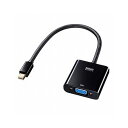 サンワサプライ Mini DisplayPort-VGA変換アダプタ AD-MDPV02(代引不可)(2)