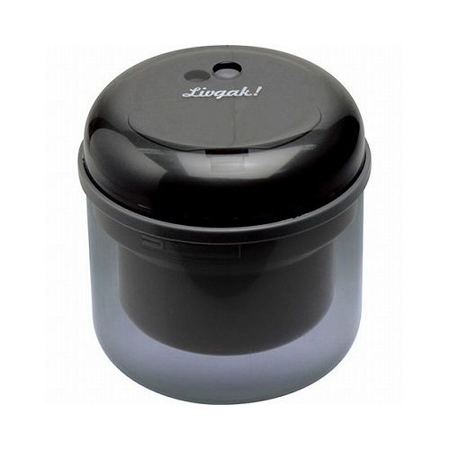 ソニック SONiC リビガク フリーキー 乾電池式電動鉛筆削り ブラック LV-1587-D(代引不可)