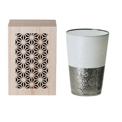 うすづくり てまりタンブラー1P プラチナ 1-2-0165(代引不可)【送料無料】