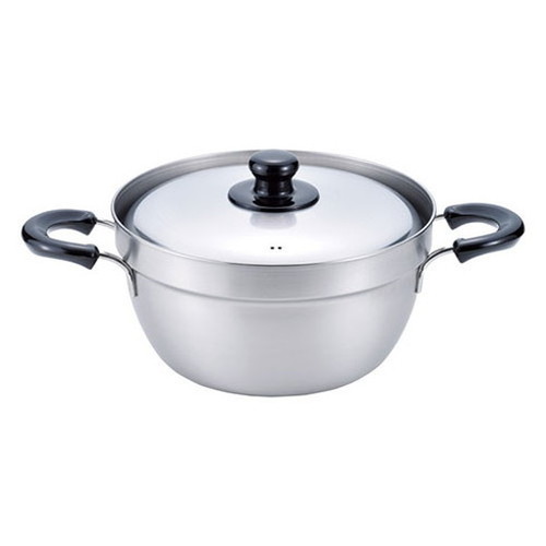 燕三 IH対応ふきこぼれにくい両手鍋23cm 22302002(代引不可)【送料無料】