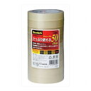【10巻入×5セット】 3M Scotch スコッチ 透明粘着テープ18mm×50m 10巻入 3M-500-3-18-10PX5(代引不可)【送料無料】