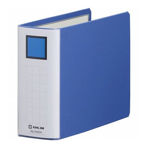 Other - 【5個セット】 KING JIM キングジム キングファイルSDDE A5E 青 KJ-2445A-BLX5(代引不可)【送料無料】