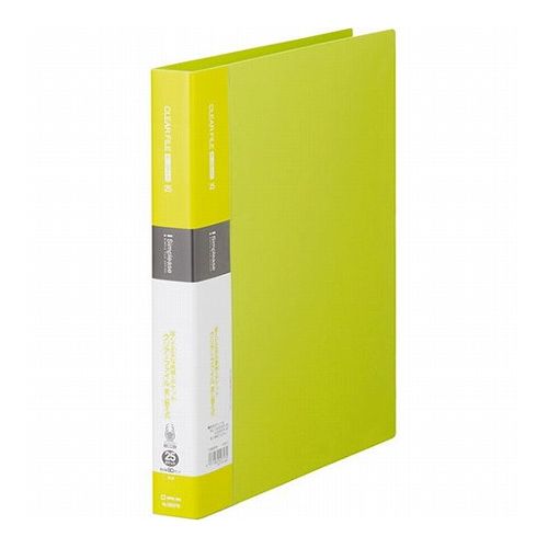 【5個セット】 KING JIM キングジム クリアーファイル A4 差し替え式 25P 黄緑 KJ-138SPW-YGX5(代引不可)【送料無料】