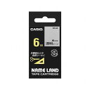 【5個セット】 カシオ計算機 ネームランドテープ6mm 透明 XR-6XX5(代引不可)【送料無料】