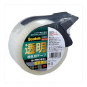 【10個セット】 3M Scotch スコッチ 透明梱包用テープ 重量物梱包用カッター付 3M-315DSNX10(代引不可)【送料無料】
