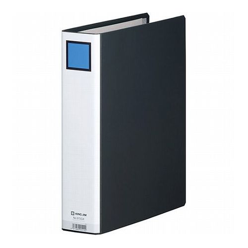 Other - 【10個セット】 KING JIM キングジム キングファイルG A4S 黒 KJ-975GX-BKX10(代引不可)【送料無料】