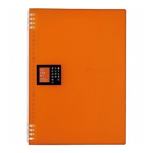 【10個セット】 KING JIM キングジム TEFRENU リングノート A4 オレンジ KJ-9856TTE-ORX10(代引不可)【..