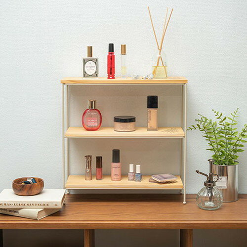 東谷 オープンラック アイボリー AKB-403IV(代引不可)【送料無料】 [3]