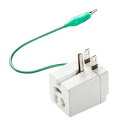 【5個セット】 サンワサプライ 温度ヒューズ内蔵アダプタ TAP-AD9WX5(代引不可)【送料無料】
