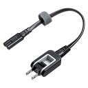 【5個セット】 サンワサプライ メガネ型コネクタ対応電源コード KB-DM2S12A-02X5(代引不可)【送料無料】
