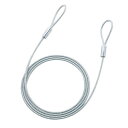 【10個セット】 サンワサプライ eセキュリティ(2.0M4.6mm) SLE-8W-2NX10(代引不可)【送料無料】