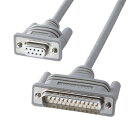 【5個セット】 サンワサプライ RS-232Cケーブル KRS-3102F-07K2X5(代引不可)【送料無料】