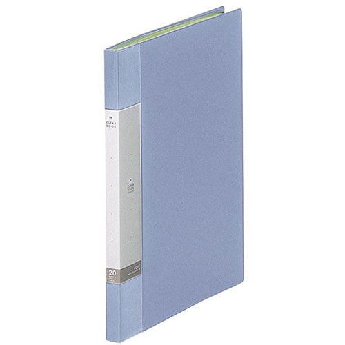 LIHIT LAB. リクエスト クリヤーブック A4S 20P 水 G3201-14-LB(代引不可)
