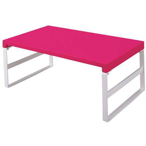 LIHIT LAB. 机上台 幅390mm ハイタイプ 赤 A-7331-3-RD(代引不可)【送料無料】