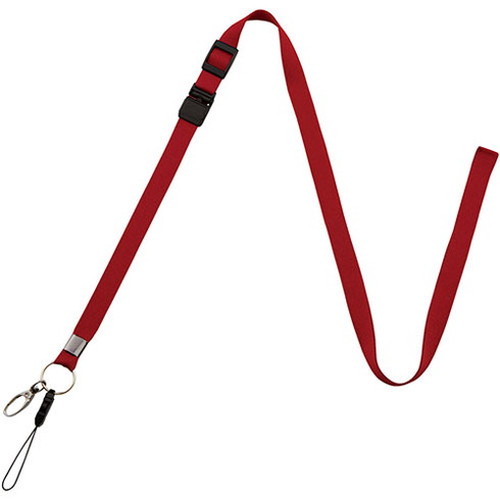 オープン工業 ロングストラップ 赤 OPEN-K-NB-208-RD(代引不可)【メール便配送】【送料無料】