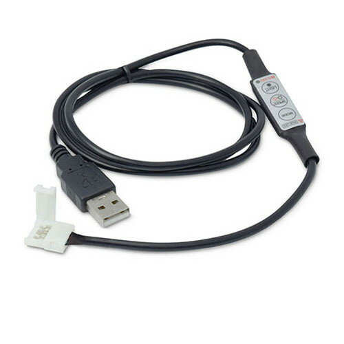 日本トラストテクノロジー JTT テープLED USB連結ケーブル 4ピン 100cm TPLED4P-USB テープLED テープライト LEDテープ 連結 コネクタ 余った 無駄 カット 残り USB コントローラー(代引不可)【メール便配送】【送料無料】
