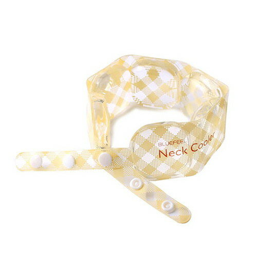 BLUEFEEL アイスネッククーラー Wide バタークリーム BLF25130 電気不要 結露できにくい 暑さ対策 ひんやり(代引不可)