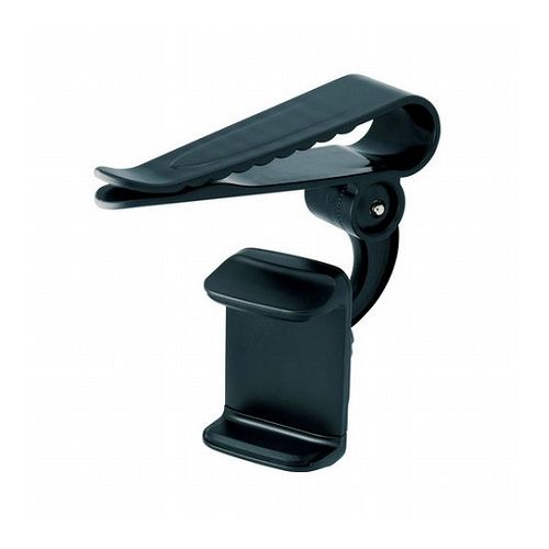 日本トラストテクノロジー JTT サンバイザースマホクリップ SUNCLIP-BK スマートフォン タブレット 携..