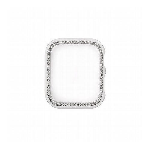 WEARPLANET ラインストーンケース for Apple Watch 41mm シルバー WP23110AWSV スマートフォン タブレット 携帯電話 iPhone Apple Watch用アクセサリ(代引不可)【メール便配送】【送料無料】 WEARPLANET ラインストーンケース for Apple Watch 41mm シルバー WP23110AWSV スマートフォン タブレット 携帯電話 iPhone Apple Watch用アクセサリ(代引不可)【メール便配送】【送料無料】