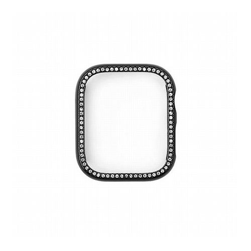WEARPLANET ラインストーンハードケース for Apple Watch 40mm ブラック WP23113AWBK スマートフォン タブレット 携帯電話 iPhone Apple Watch用アクセサリ(代引不可)【メール便配送】【送料無料】