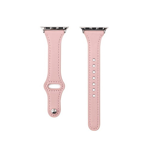 WEARPLANET Slim Line フラット本革バンド for Apple Watch 41/40/38mm Tickle Pink WP23217AWPK スマートフォン タブレット 携帯電話 iPhone Apple Watch用アクセサリ(代引不可)【メール便配送】【送料無料】