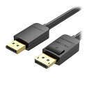 VENTION DPケーブル 4K対応 5m Black HA-3110 パソコン パソコン周辺機器 ケーブル(代引不可)【メール便配送】【送料無料】