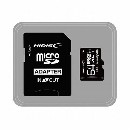 【5個セット】 HIDISC microSDHCカード 64GB CLASS10 UHS-1対応 高速転送 Read80 SD変換アダプタ付き HDMCSDX64GCL10UIJP3X5 パソコン フラッシュメモリー SDメモリーカード MMC(代引不可) 【5個セット】 HIDISC microSDHCカード 64GB CLASS10 UHS-1対応 高速転送 Read80 SD変換アダプタ付き HDMCSDX64GCL10UIJP3X5 パソコン フラッシュメモリー SDメモリーカード MMC(代引不可)