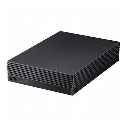 BUFFALO バッファロー 外付けHDD 4TB ブラック HD-EDC4U3-BA パソコン ストレージ ハードディスク HDD(代引不可)【送料無料】