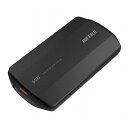 BUFFALO バッファロー 外付けSSD 500GB ブラック SSD-PHP500U3-BA パソコン ストレージ SSD(代引不可)【送料無料】(2)