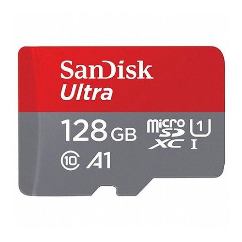 SanDisk microSDXCカード 128GB Ultra UHS-1 A1 R:140MB/s 海外リテール品 SDSQUAB-128G-GN6MN(代引不可)