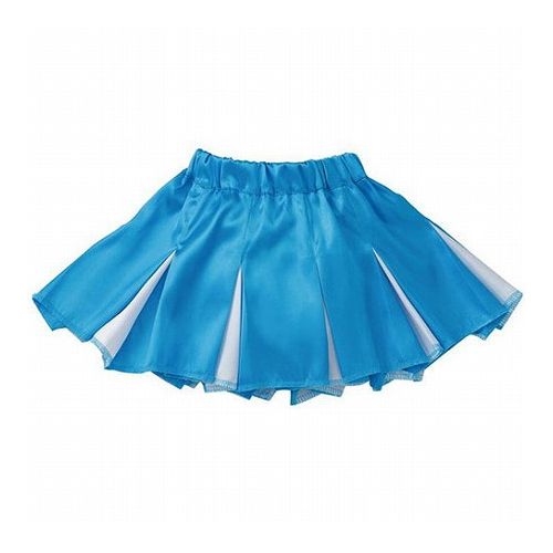 ARTEC ソフトサテン プリーツスカート 青×白 ATC18381(代引不可)