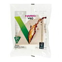 【5セット】 HARIO V60用ペーパーフィルター01M 1~2杯用 100枚入 VCF-01-100MX5(代引不可)