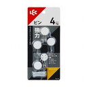 【5セット】 レック 強力ピンフック 4個入 H00408X5(代引不可)