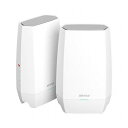 BUFFALO 無線ルーター EasyMeshペアリング済み2台セット Wi-Fi6E(11ax)対応 AirStation WNR-5400XE6P/2S(代...