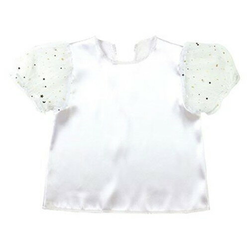 ARTEC ソフトサテン パフスリーブ J 白 ATC18672 キッズ 子供用品(代引不可)