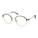 エニックス 老眼鏡に見えないクラシックなメガネ RESA リーディンググラス ボストンタイプ 【倍率1.5倍】 マットブラウン×ゴールド ser-703-15B...