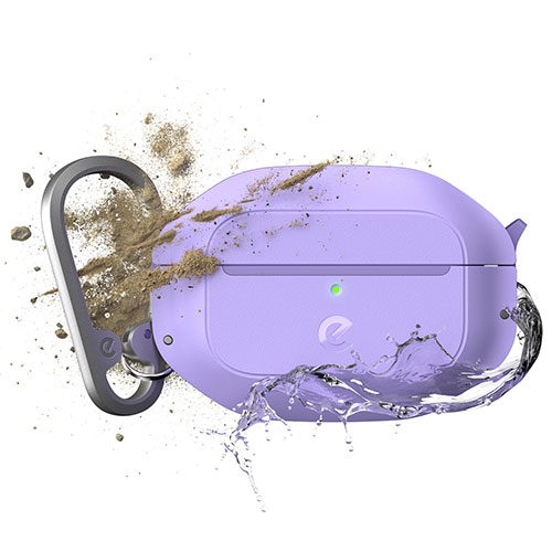 KeyBudz キーバズElement 防水ケース for AirPods Pro 第2/1世代 ワイルドラベンダ...