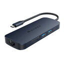 HYPER ハイパー HyperDrive Next 8 Port USB-C ハブ HP-HD4004GL パソコン周辺機器(代引不可)【送料無料】