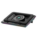 llano ノートパソコン 冷却パッド RGBライトモード 15-19インチ対応 ブラック V12RGB-BK パソコンパーツ(代引不可)【送料無料】