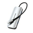VENTION USB-C to HDMI/VGA/USB 3.0x3/PD ドッキングステーション グレー TO-7989 パソコン周辺機器(代引不可)【送料無料】