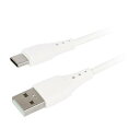 MAKER タイプCケーブル1mストレートタイプ ホワイト MKR77631 スマートフォン(代引不可)